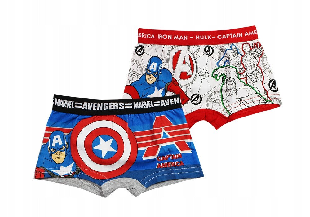 Avengers "Captain America" Boxers 2-pak - Kidzy.dk
