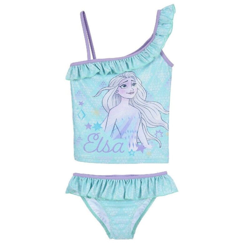 Disney Frost Elsa Bikini Turkis (4-8 år) - Kidzy.dk
