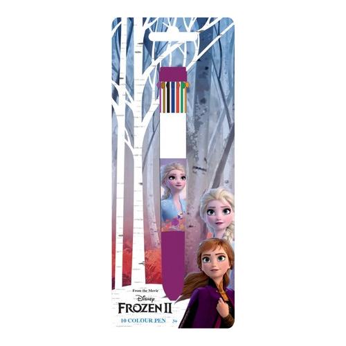 Disney Frost kuglepen med 10 forskellige farver - Kidzy.dk