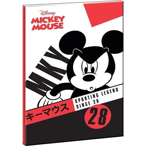 Disney Mickey Mouse B/5 notesbog lineret - Kidzy.dk