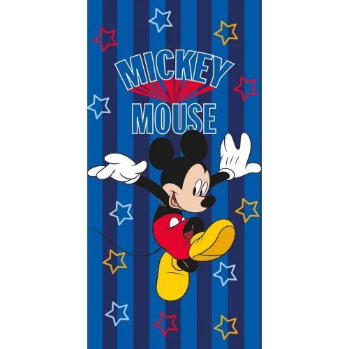 Disney Mickey Mouse Blå Stjerner Badehåndklæde 70 x 140cm - Kidzy.dk