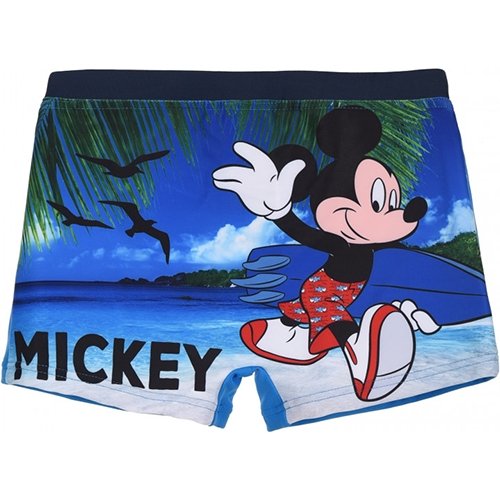 Disney Mickey Mouse Lyseblå Badeshorts 3-8år - Kidzy.dk