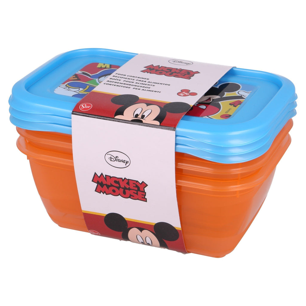 Disney Mickey Mouse Madboks 3 stk - Kidzy.dk