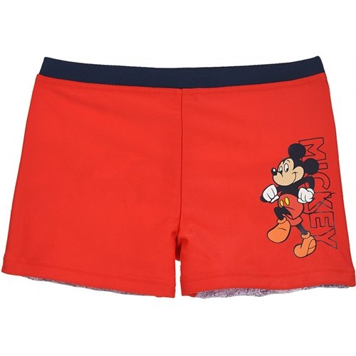 Disney Mickey Mouse Rød Badeshorts 3-8år - Kidzy.dk