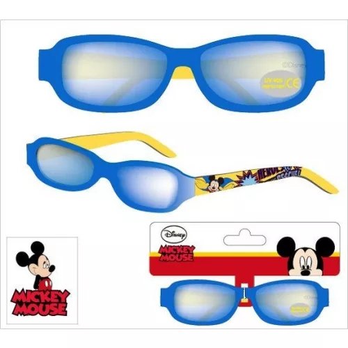 Disney Mickey Mouse Solbriller Blå/Gul - Kidzy.dk