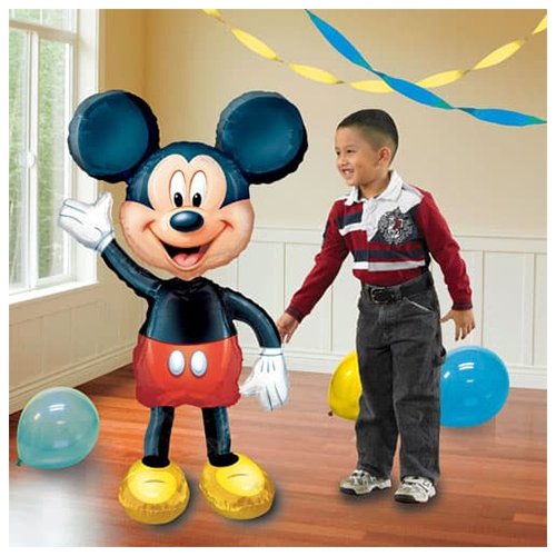 Disney Mickey Mouse Stående Folie Ballon 132cm - Kidzy.dk