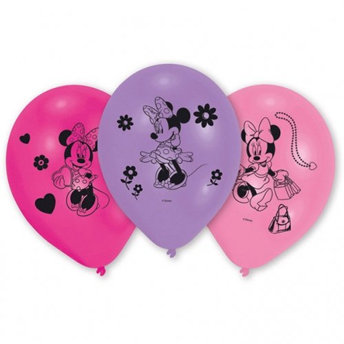 Disney Minnie Mouse Balloner (10 stk) - Kidzy.dk