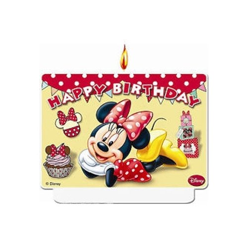 Disney Minnie Mouse kagelys 1stk. - Kidzy.dk