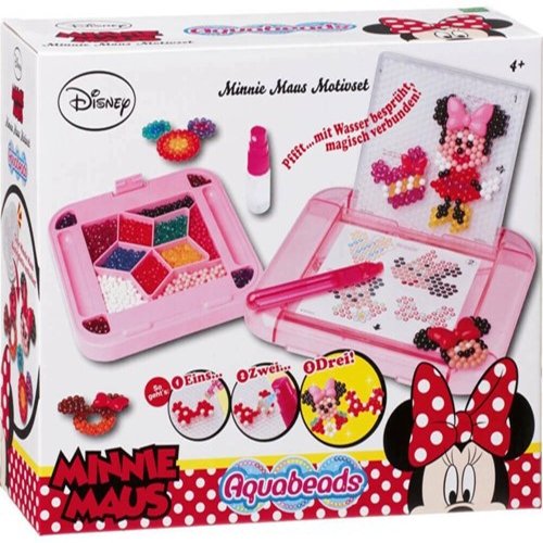 Disney Minnie Mouse Motiv Akvakugle Perle Sæt - Kidzy.dk