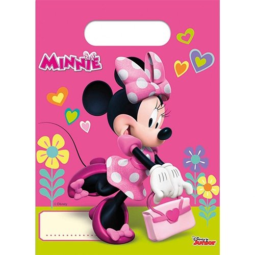 Disney Minnie Mouse Party poser 6 stk. - Kidzy.dk