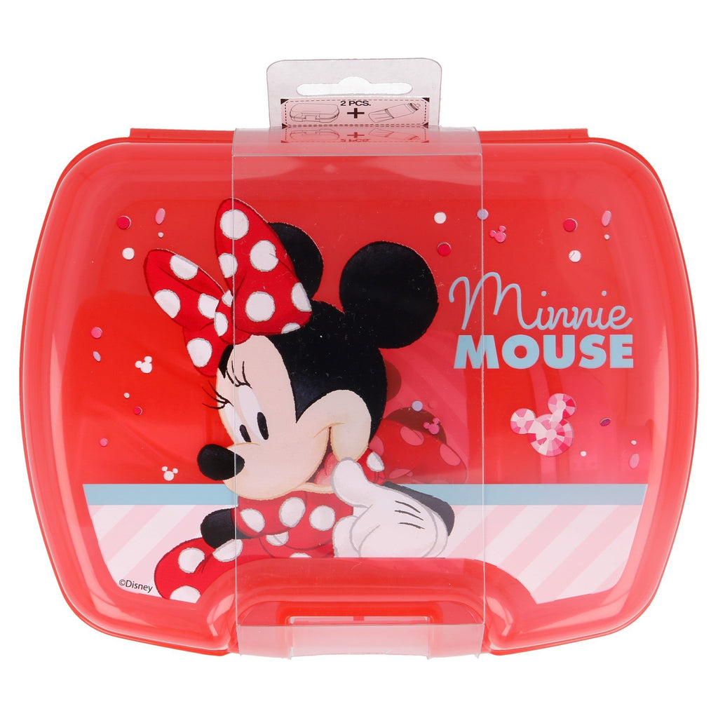 Disney Minnie Mouse Premium Madkasse og Drikkedunk - Kidzy.dk