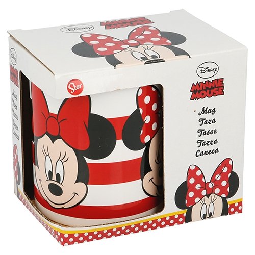 Disney Minnie Mouse Rød Keramisk Krus 325ml. - Kidzy.dk