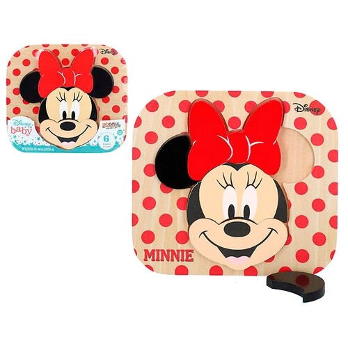 Disney Minnie Mouse Træpuslespil - Kidzy.dk