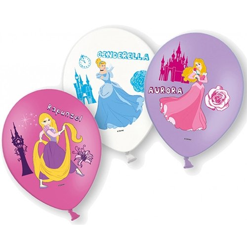Disney Prinsesser Balloner (6 stk) - Kidzy.dk