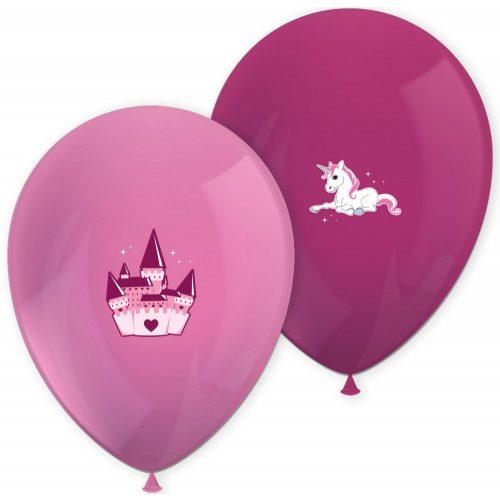 Enhjørning Pink/Lilla Ballon 6stk. - Kidzy.dk
