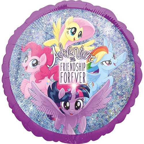 Holografisk My Little Pony Folie Ballon - Kidzy.dk