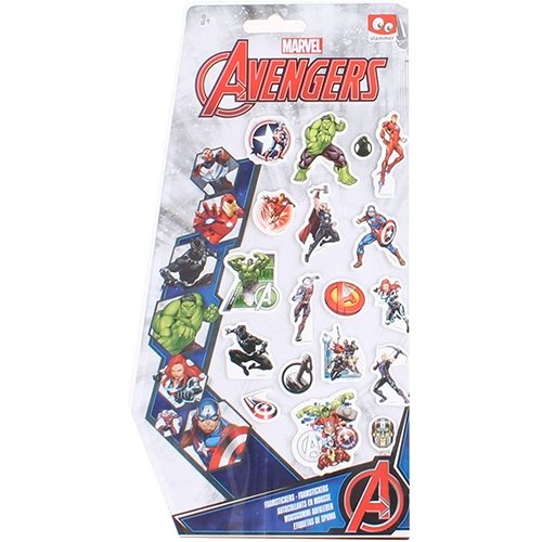 Marvel Avengers Foamstickers 15x29cm - Kidzy.dk