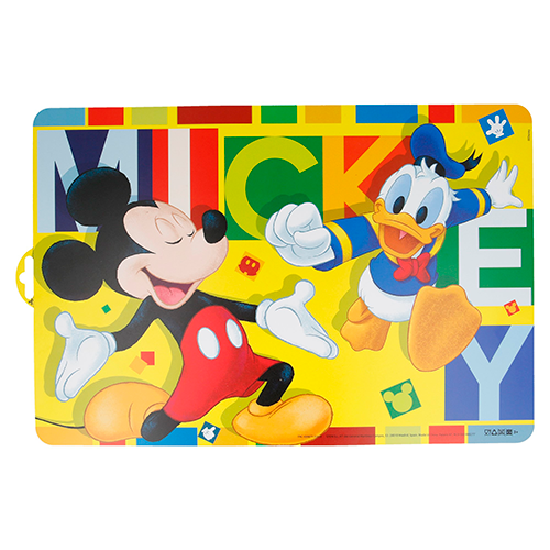 Disney Mickey Mouse bordskåner/spisemåtte - Kidzy.dk