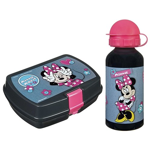 Disney Minnie Mouse madkasse sæt - Kidzy.dk
