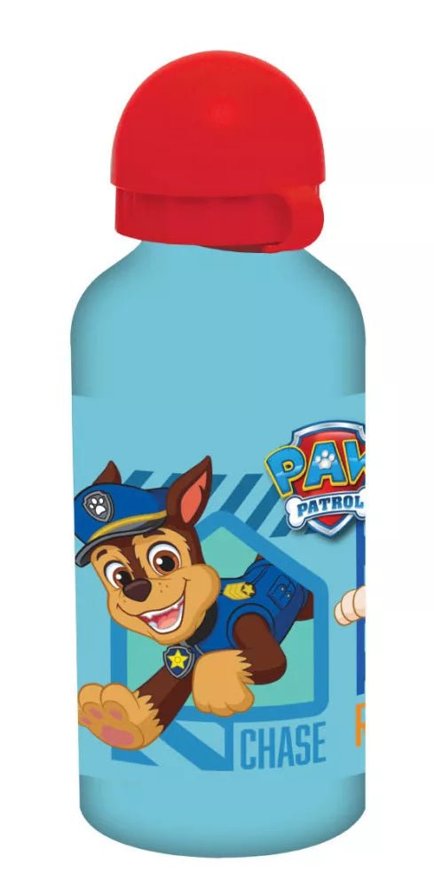 Paw Patrol Chase drikkedunk i aluminium 500 ml (blå) - Kidzy.dk