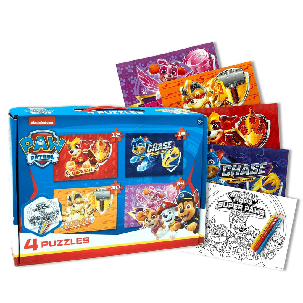 Paw Patrol Puslespil 4-pak - Kidzy.dk