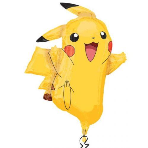 Pokemon Pickachu folieballon 78cm - Kidzy.dk