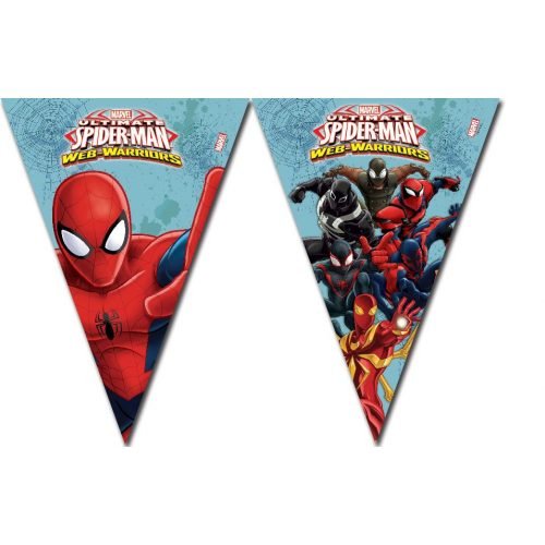 Spiderman Flag Banner - Kidzy.dk