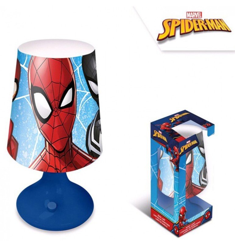 Spiderman LED Mini Lampe - Kidzy.dk