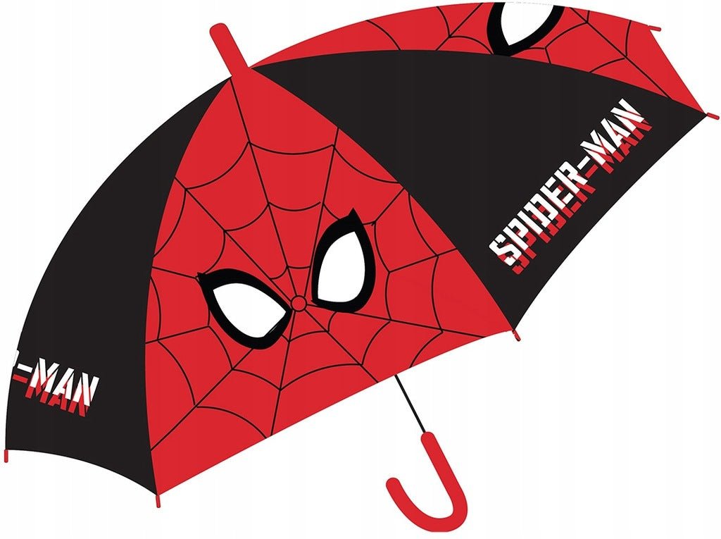 Spiderman Paraply (rød/sort) - Kidzy.dk