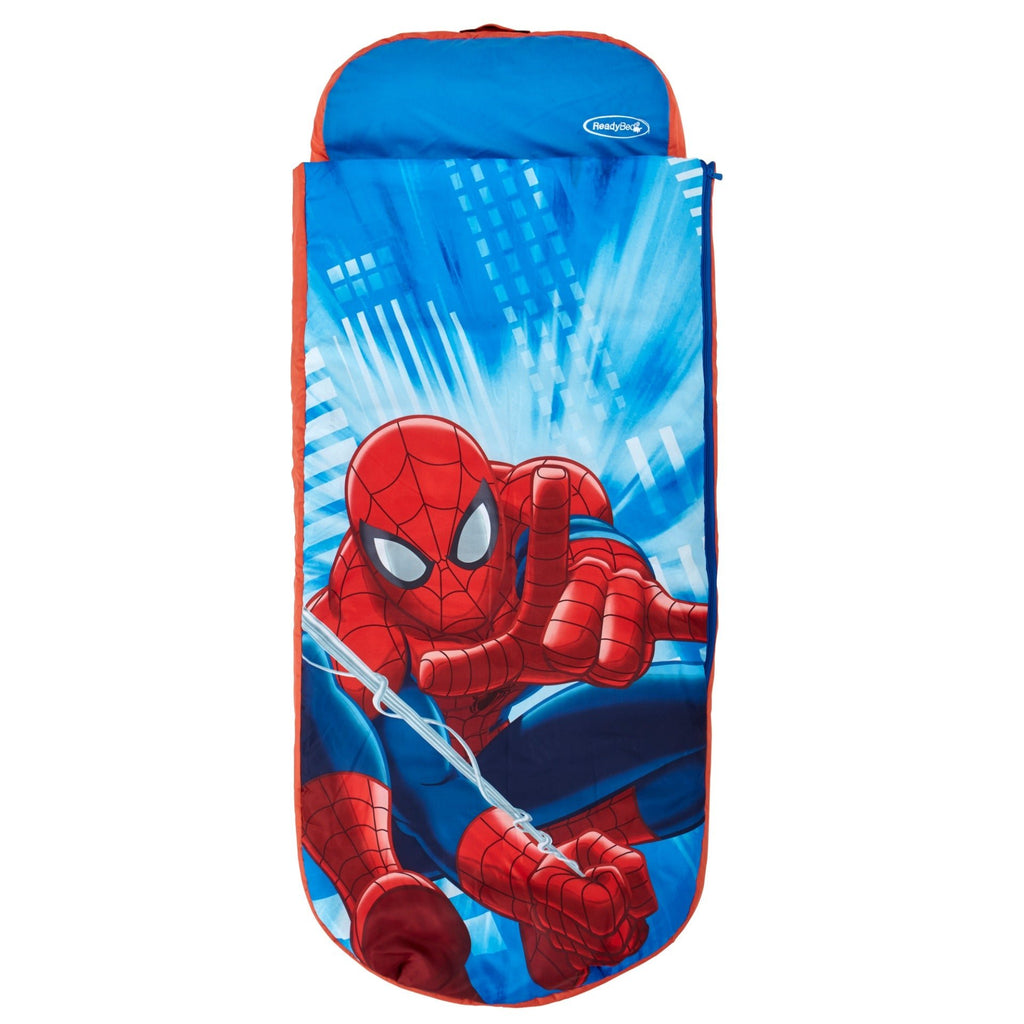 Spiderman Sovepose (transportabel seng med alt indhold) - Kidzy.dk