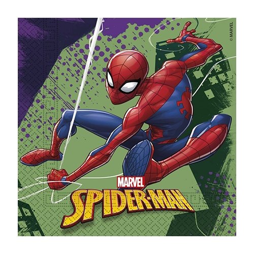 Spiderman Team Up Servietter (20.stk) - Kidzy.dk