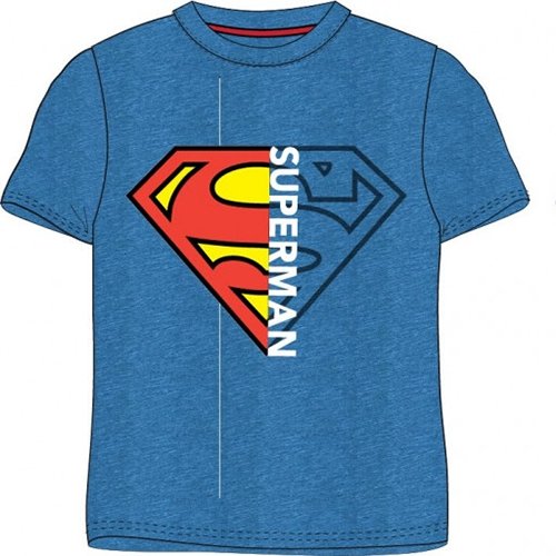 Superman T-Shirt Lyseblå 104-134cm - Kidzy.dk