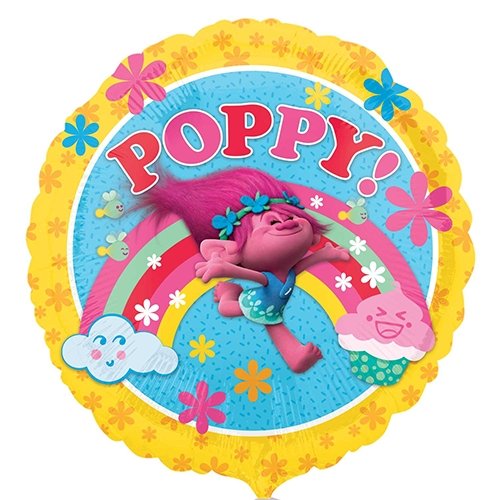 Trolls Poppy Folie Ballon 43cm - Kidzy.dk