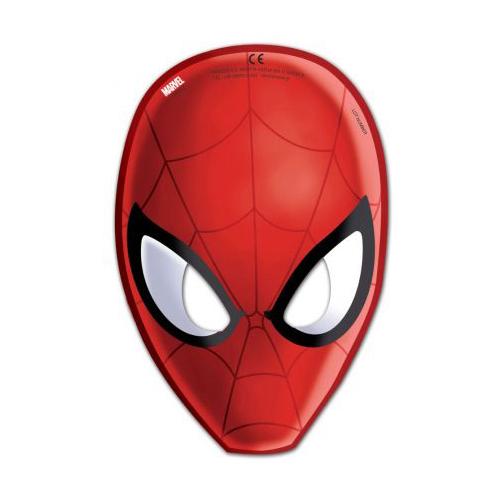 Ultimate Spiderman Maske (6.stk) - Kidzy.dk