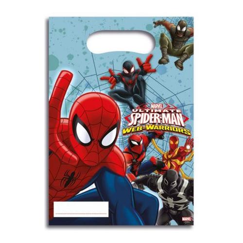 Ultimate Spiderman, Party Pose (6.stk) - Kidzy.dk