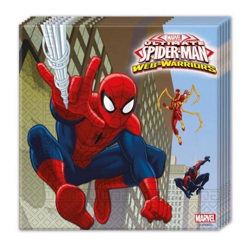 Spiderman Ultimate Servietter (20.stk) - Kidzy.dk
